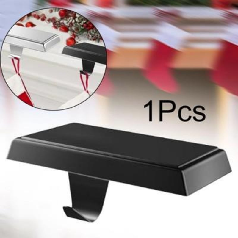 US Local Christmas Stocking Rack Base Fireplace Stocking Hook Heavy Duty Boxed Hook