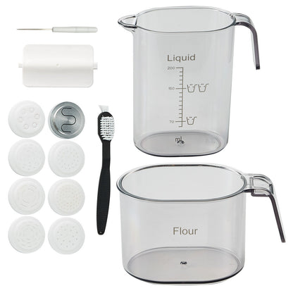 US Local Electric Pasta Maker Automatic Noodle Making Machine With 8 Pasta Shape