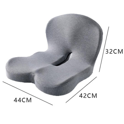 US Local East Coast Warehouse Integrated Seat Cushion Is A Comfortable Choice For Long-term Sitting, Improving Work Efficiency, Thickened Sweatshirt Fabric, Soft Cotton Core And No Shrinkage