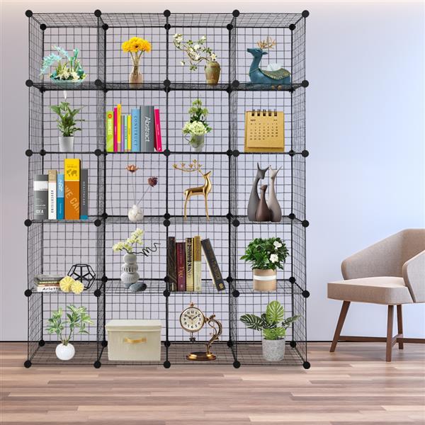 US Local 20 Grid Iron Mesh Material Storage Rack