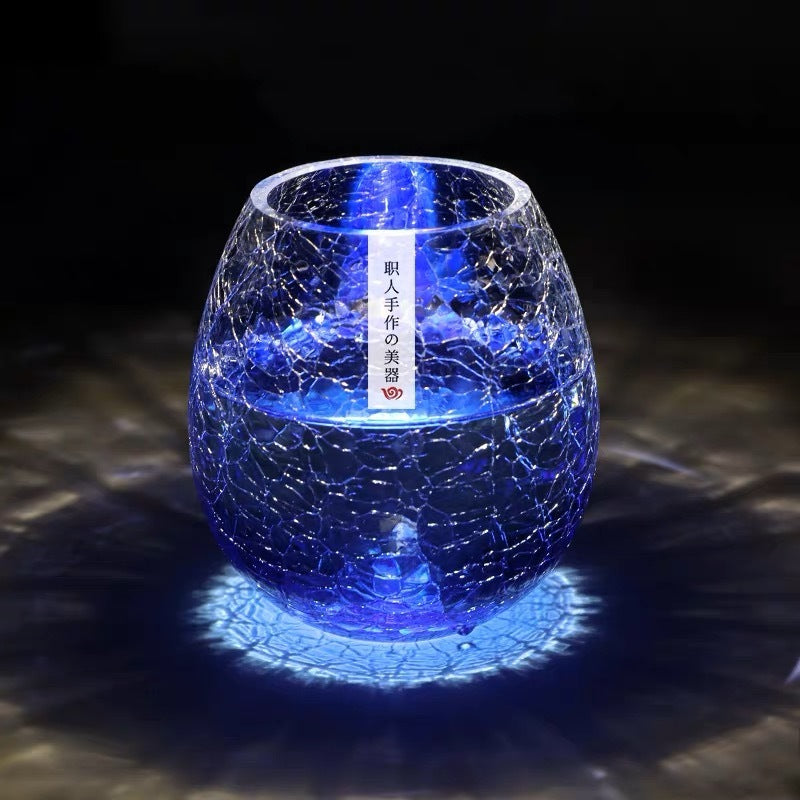 Modern Minimalist Good-looking Ice Crack Glass