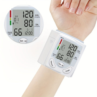 US Local Wrist Electronic Blood Pressure Monitor, BP Sphygmomanometer