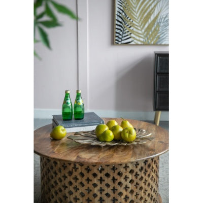 US Local 18.9x13.4x1.4 Gold Monstera Leaf Wall DEcor