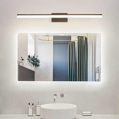 US Local 39 Inch Modern LED Bathroom Vanity Light -Sleek Black Metal Wall Light For Mirror, Dressing Room Or Sink Area