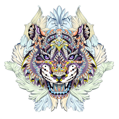 US Local Each Piece Is Animal Shaped Christmas Gift Colorful Elephant Turtle Wooden Jigsaw Puzzles