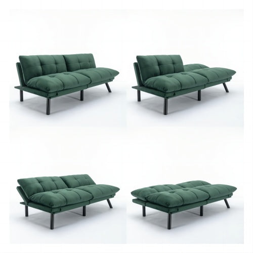 US Local Emerald Convertible Folding Modern Sofa Bed