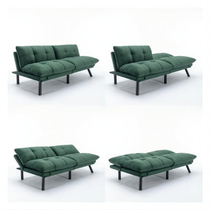 US Local Emerald Convertible Folding Modern Sofa Bed