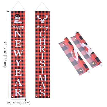 US Local Christmas Porch Sign