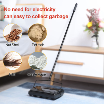 US Local Eyliden Carpet Floor Sweeper Cleaner For Home Office Carpets