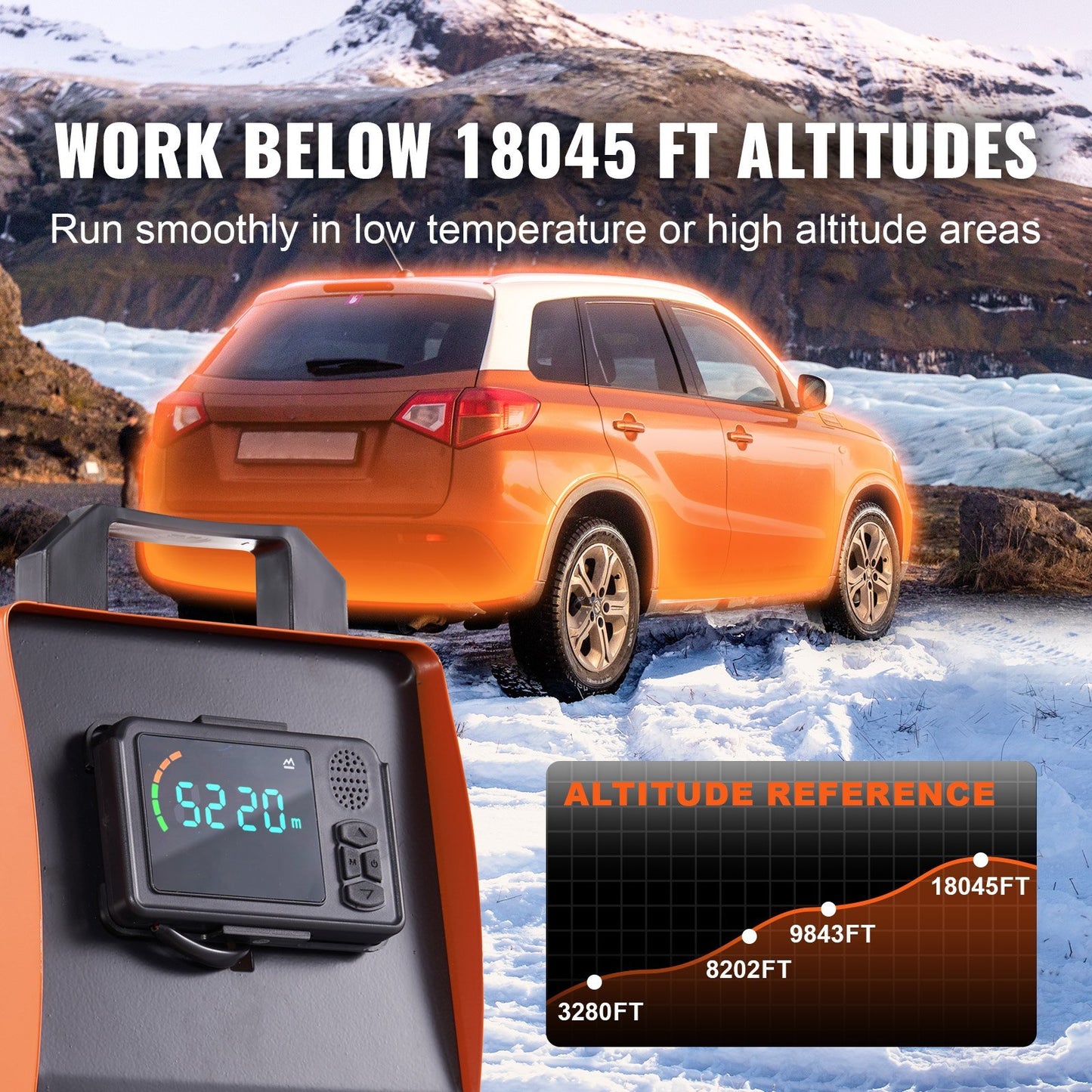 US Local VEVOR Air Heater All-in-one 12V 8KW Bluetooth App LCD For Car RV Indoors