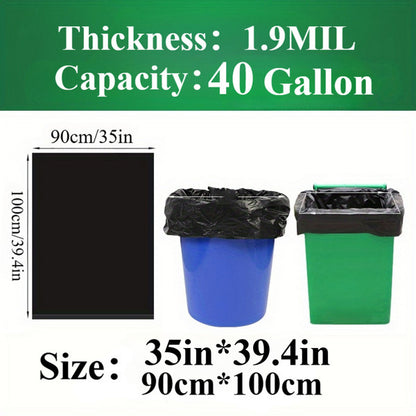 US Local 40 Gallon Heavy Duty Trash Bags, No Weekend Delivery