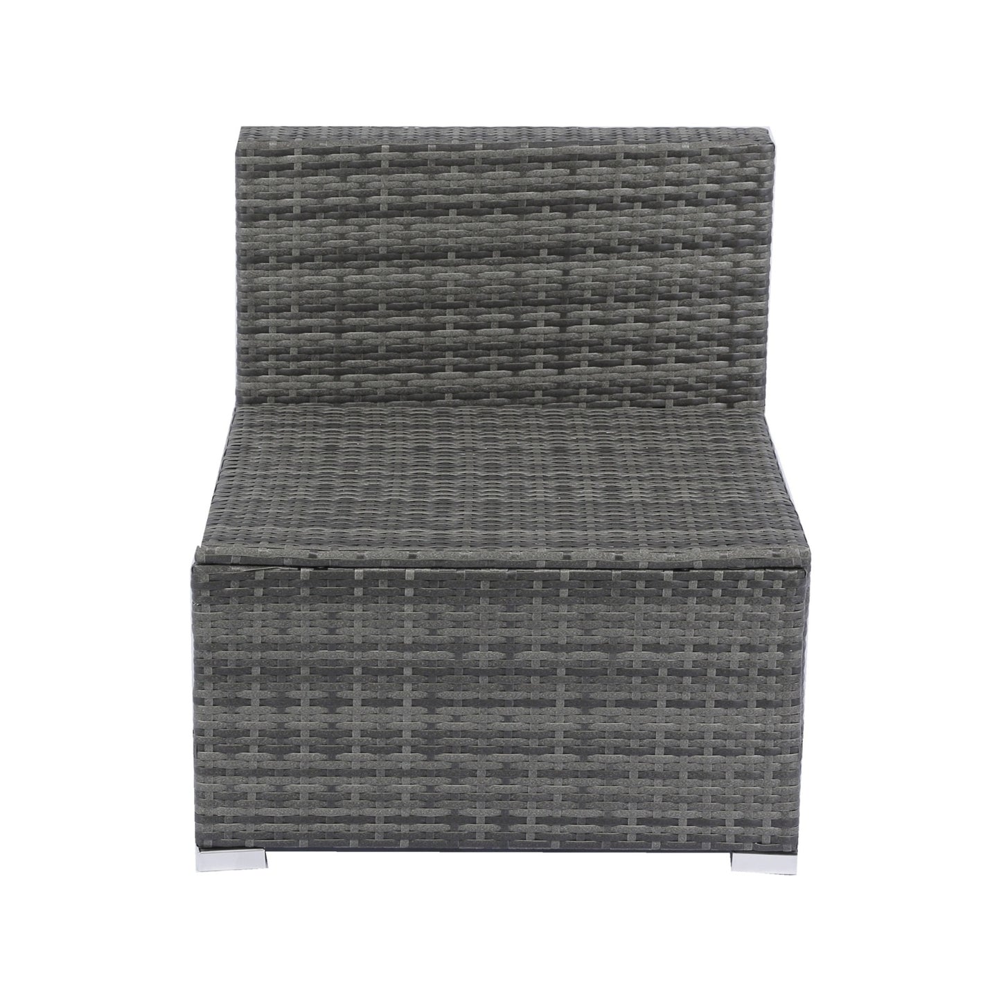 US Local 7-Piece Patio Set W Retractable Canopy  Wicker Rattan Sectional Sofa