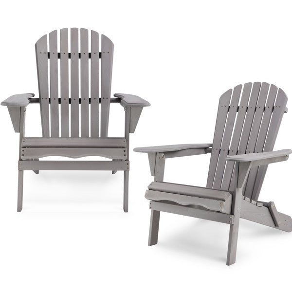 US Local Two Piece Outdoor Solid Wood Folding Beach Chair, Frog Chair, Courtyard Folding Chair