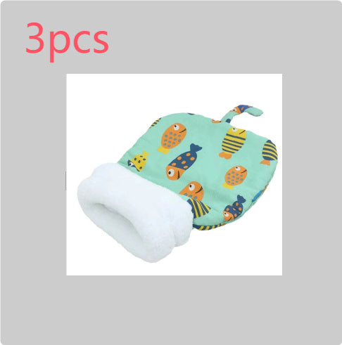 Lambswool Thickened Pocketable New Winter Linen Sleeping Bag Cat Nest