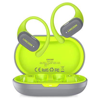 US Local Best Quality Bone Conduction Headphones Mini TWS True Wireless Earphones Similar With Pro Air Earhook Sport Earphone