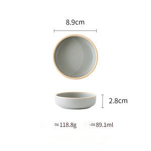 US Local Pure Color Matte Ceramic Plate