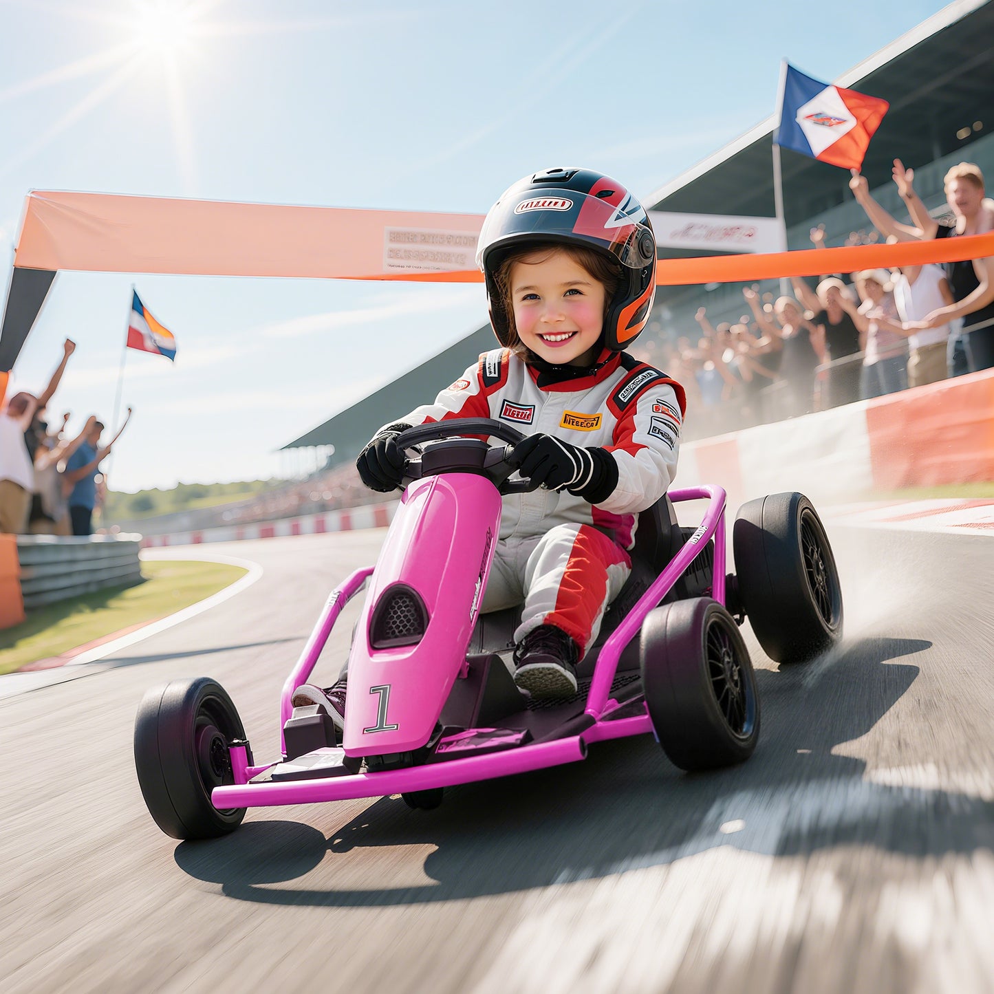 US Local 24V Electric Go Kart for Kids