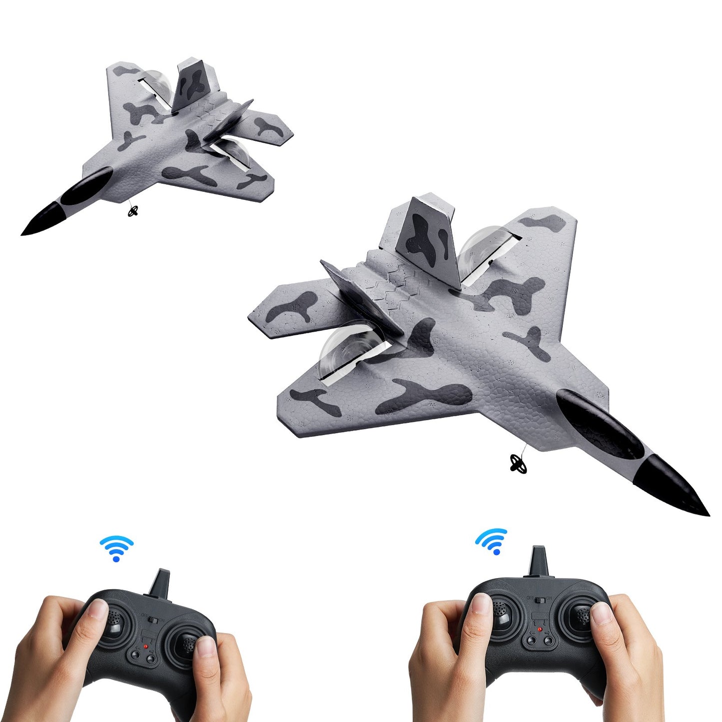 US Local RC Airplane Fighter EPP Foam RC Plane Toy With 2.4 GHz Remote Control