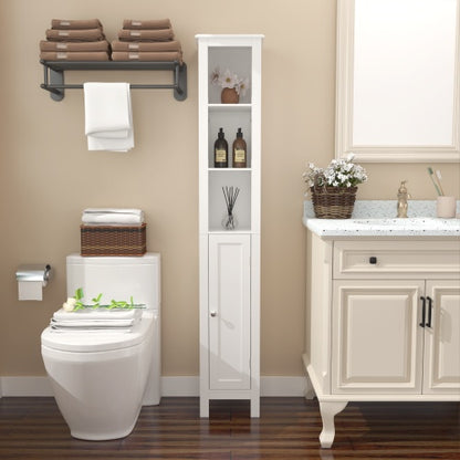 US Local 66.92 Inch Tall Bathroom Storage Cabinet