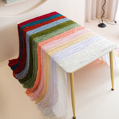 Voile Champray Table Runner Party Decoration Table Runner