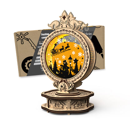 US Local Home Fashion Simple Holiday Carnival Lights Styling Puzzle Toys