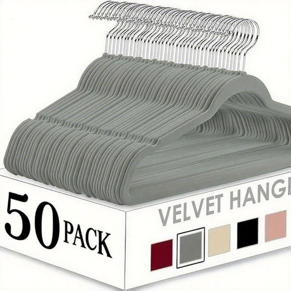 US Local Velvet Hanger 50pack