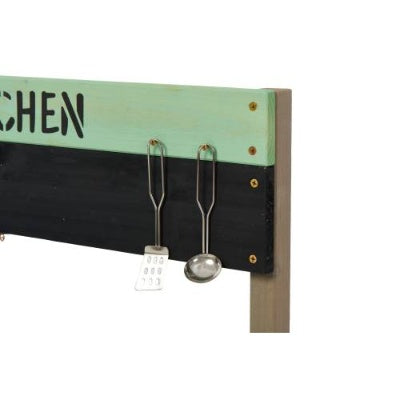 US Local Kids Play Kitchen, Wood Mud Kitchen With Water Play Set  Cooking Toys For Outdoor, Gift For 3 8