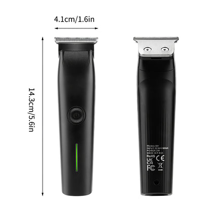 US Local Beard Trimmer, 3 In 1 Hair Clippers And Mens Grooming Kit, Face, Nose, Ear Hair Trimmer - Black