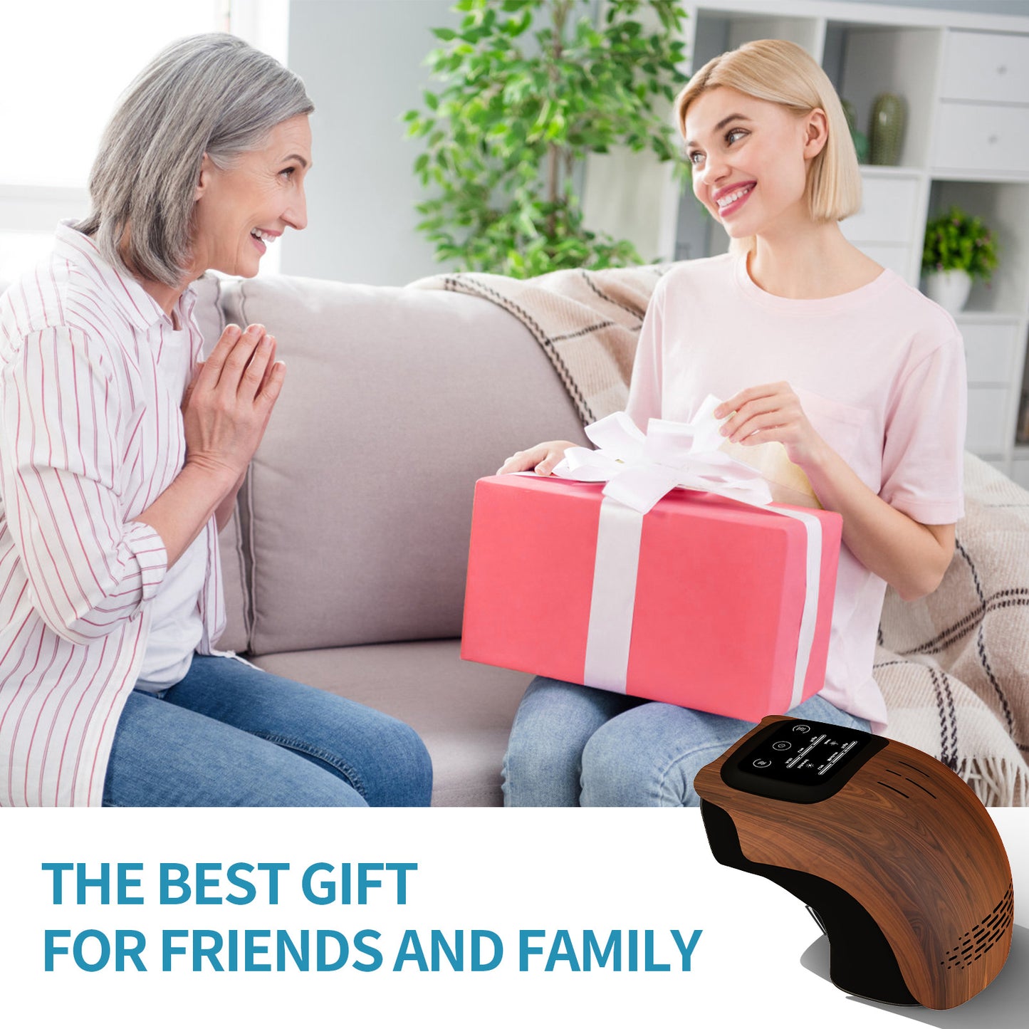 USA Local Intelligent Knee Massager Electric Knee Physiotherapy