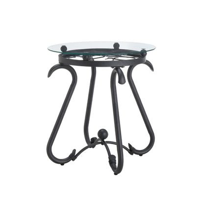 US Local Suitable For Living Room 2-piece Tempered Glass Surface Coffee Table Set