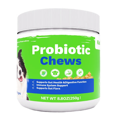 US Local Probiotics Chews For Pets Customized Shape For Digestive Health Pets Supplement Healthy Gut For Dogs