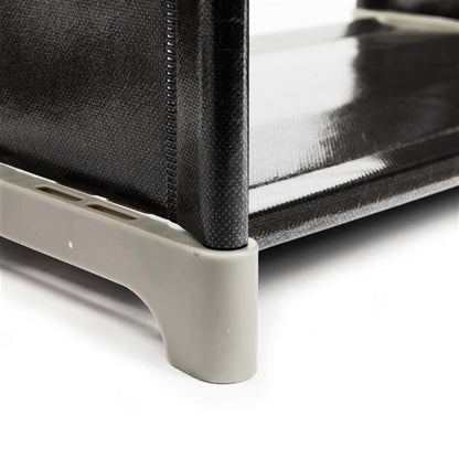 US Local 3-layer 9-grid Storage Rack - Black