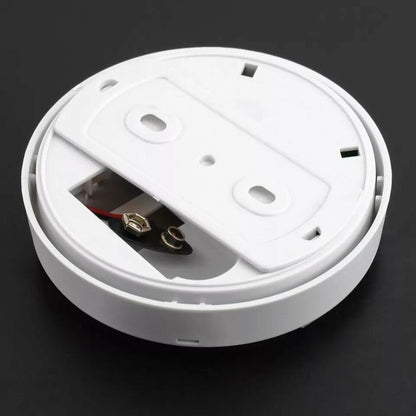 US Local Smoke Detector Fire Gas Alarm Detector With Battery Photoelectric Sensor Alert Warning