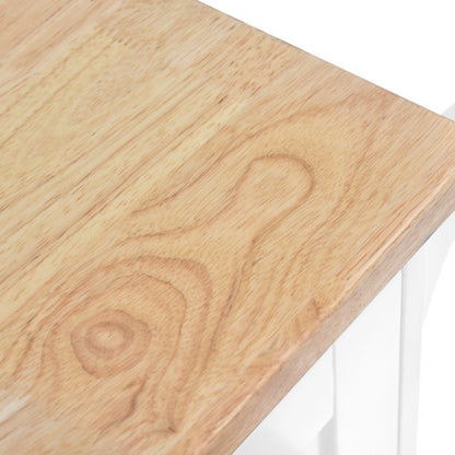 US Local Kitchen Island Cart With Storage Cabinet And Two Locking Wheels