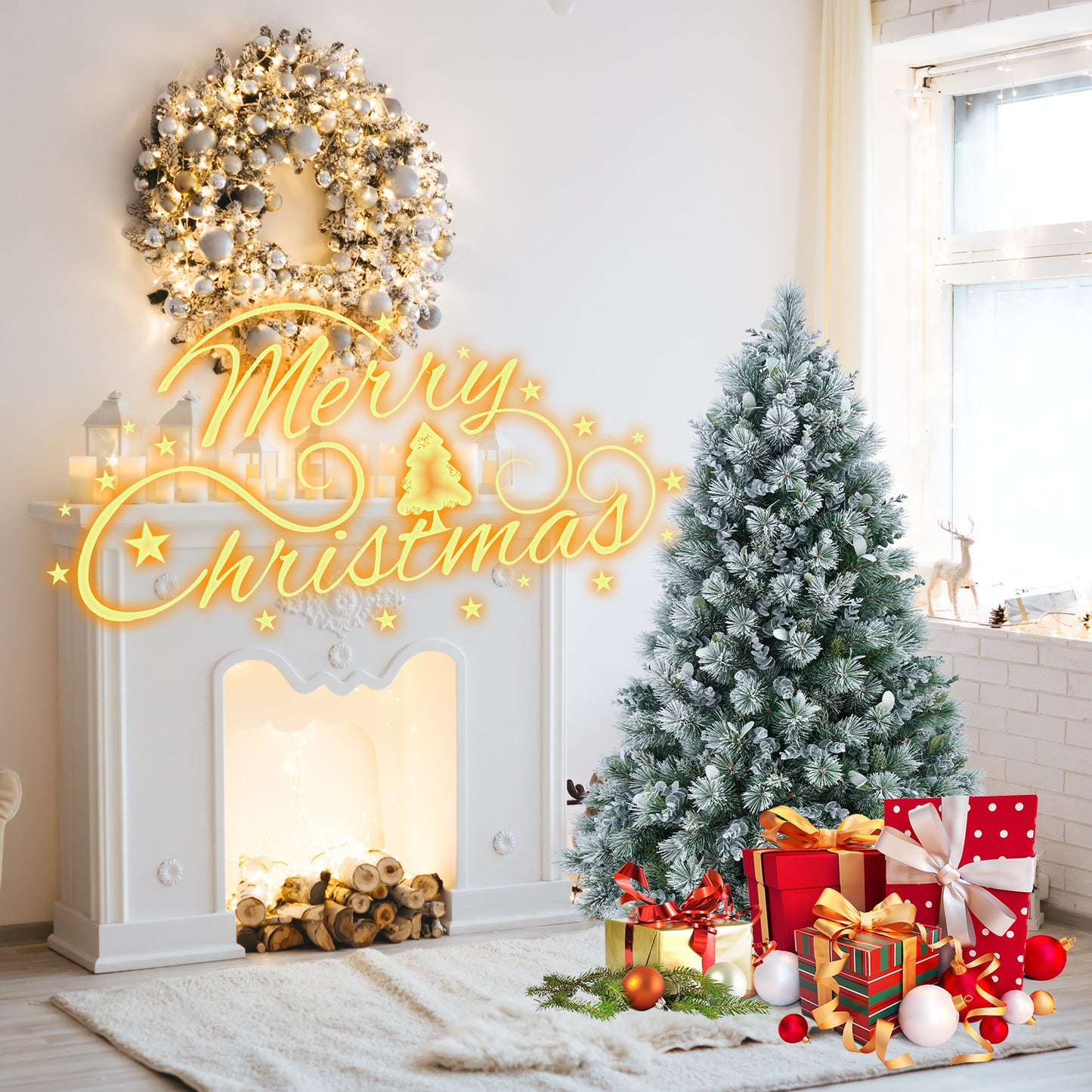 US Local Christmas Tree, Christmas Decorations