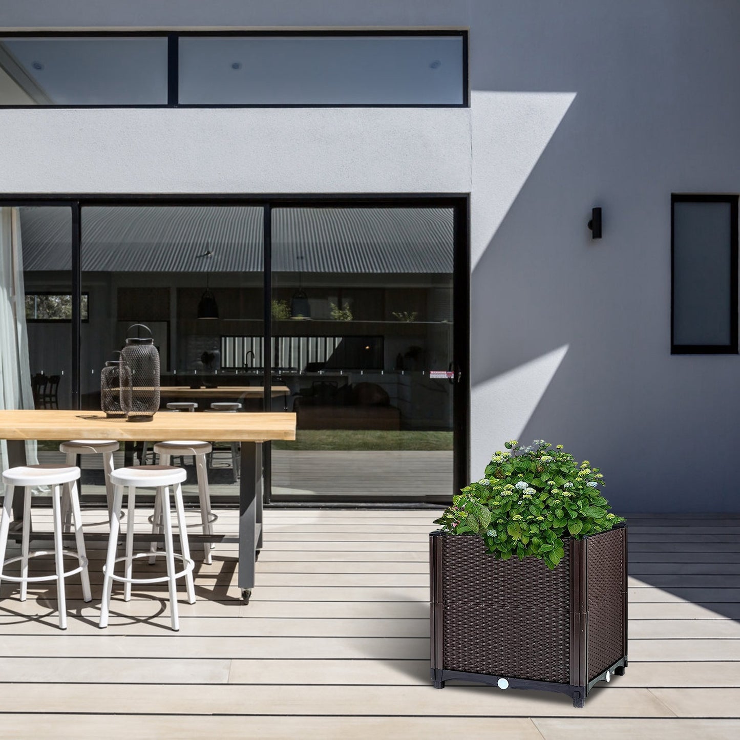 US Local Elevated Garden Flowerpot For Outdoor Plants