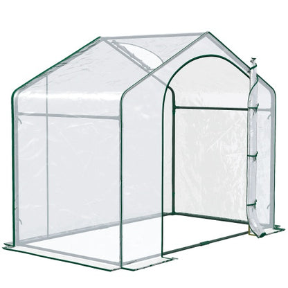 US Local Portable Walk-in Steel Frame Garden Greenhouse