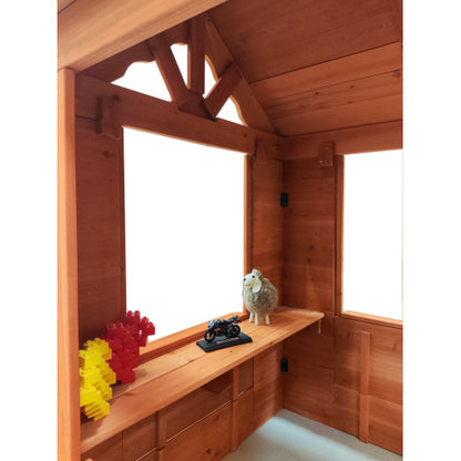 US Local Wooden Children's Playhouse
