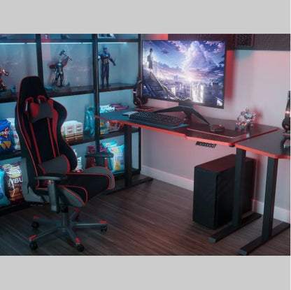 US Local Electric Standing Desk Whole Piece Adjustable Height Desk Home Office Computer Workstation Sit Stand Up Desk