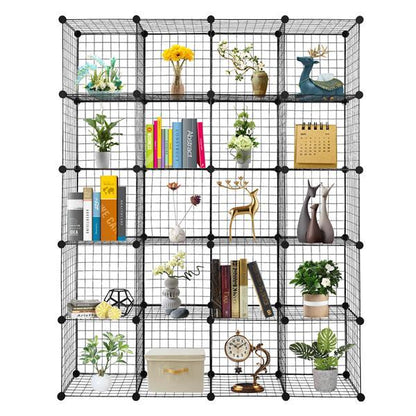 US Local 20 Grid Iron Mesh Material Storage Rack