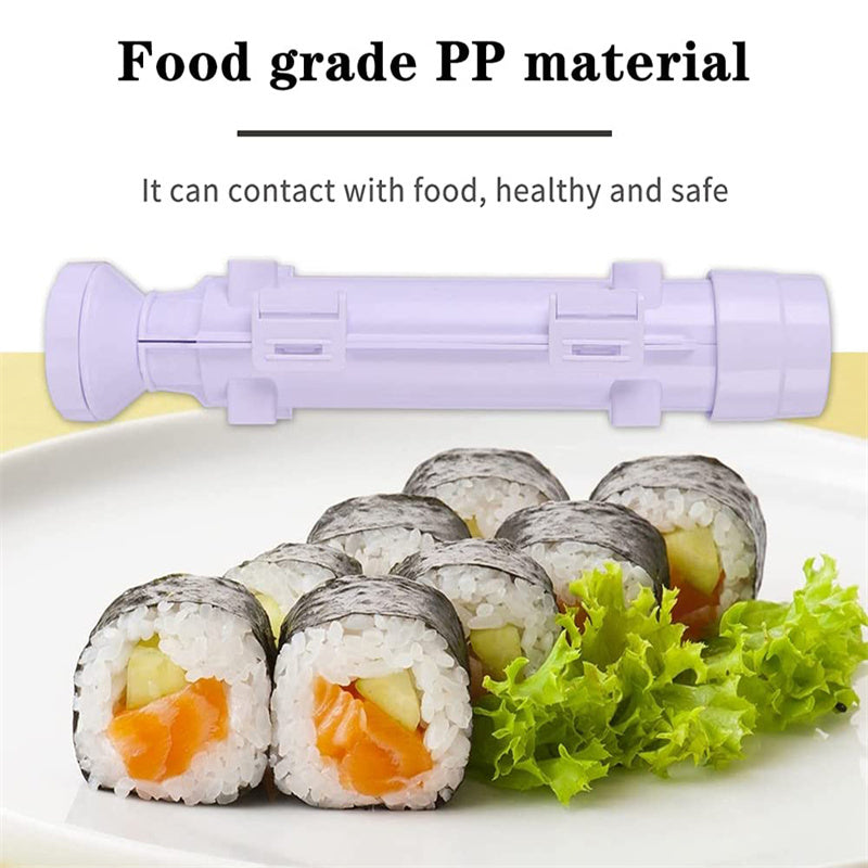 Quick Sushi Maker Japanese Roller Rice Mold Bazooka Vegetable Meat Rolling Tool DIY Sushi Making Machine Kitchen Gadgets Tools