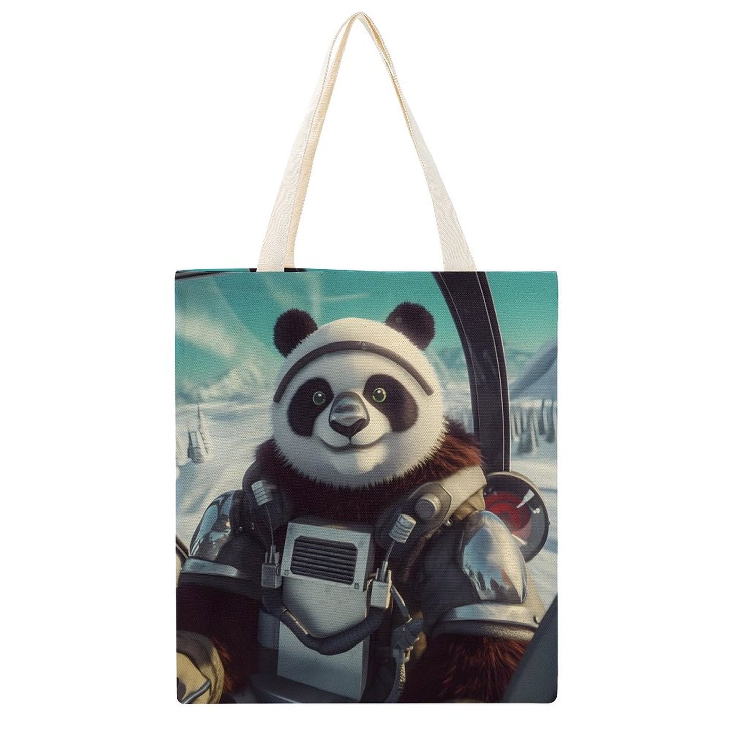 Canvas Tote Bag Double SolarLab_a_Panda_pilot_drive_a_helicopter_in_the_sky_on_the_Arc_3e548a73-b636-47c1-9380-69d8b5c2333e Style-14 38×41cm normal-online-PERSONAL DESIGN