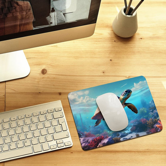 Leather Mouse Pad Sea Turtles, 1 Size, DA05B11 - iTopMax