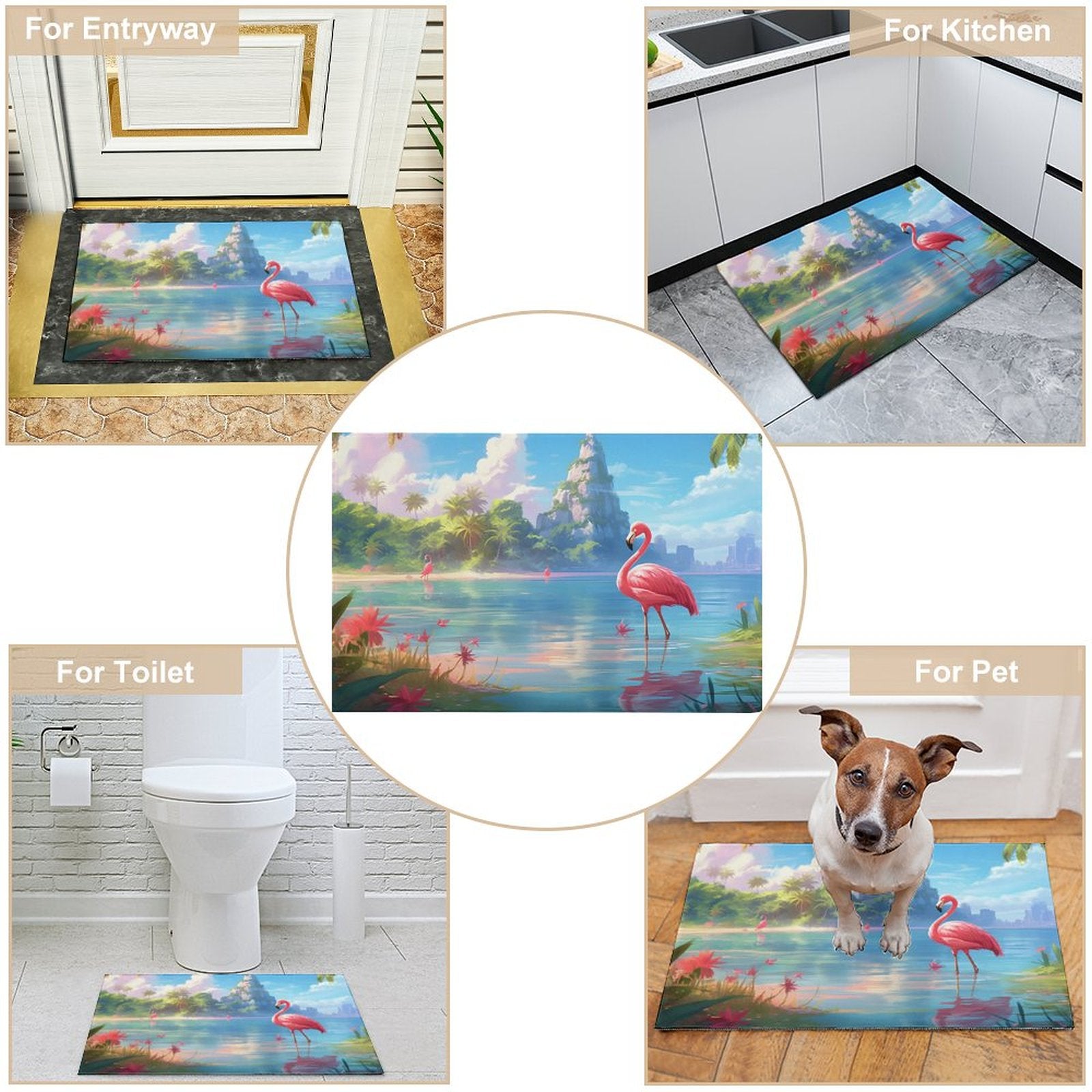 Carpet Flamingos_002 Style One Size normal-online-PERSONAL DESIGN