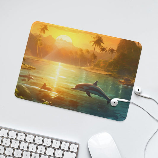 Mouse Pad SolarLab_Dolphins_tropical_sea_island_sunlight_fantasy_stock_il_a1e3c590-502d-47a3-b8a0-58084a7f2d16 normal-online-PERSONAL DESIGN