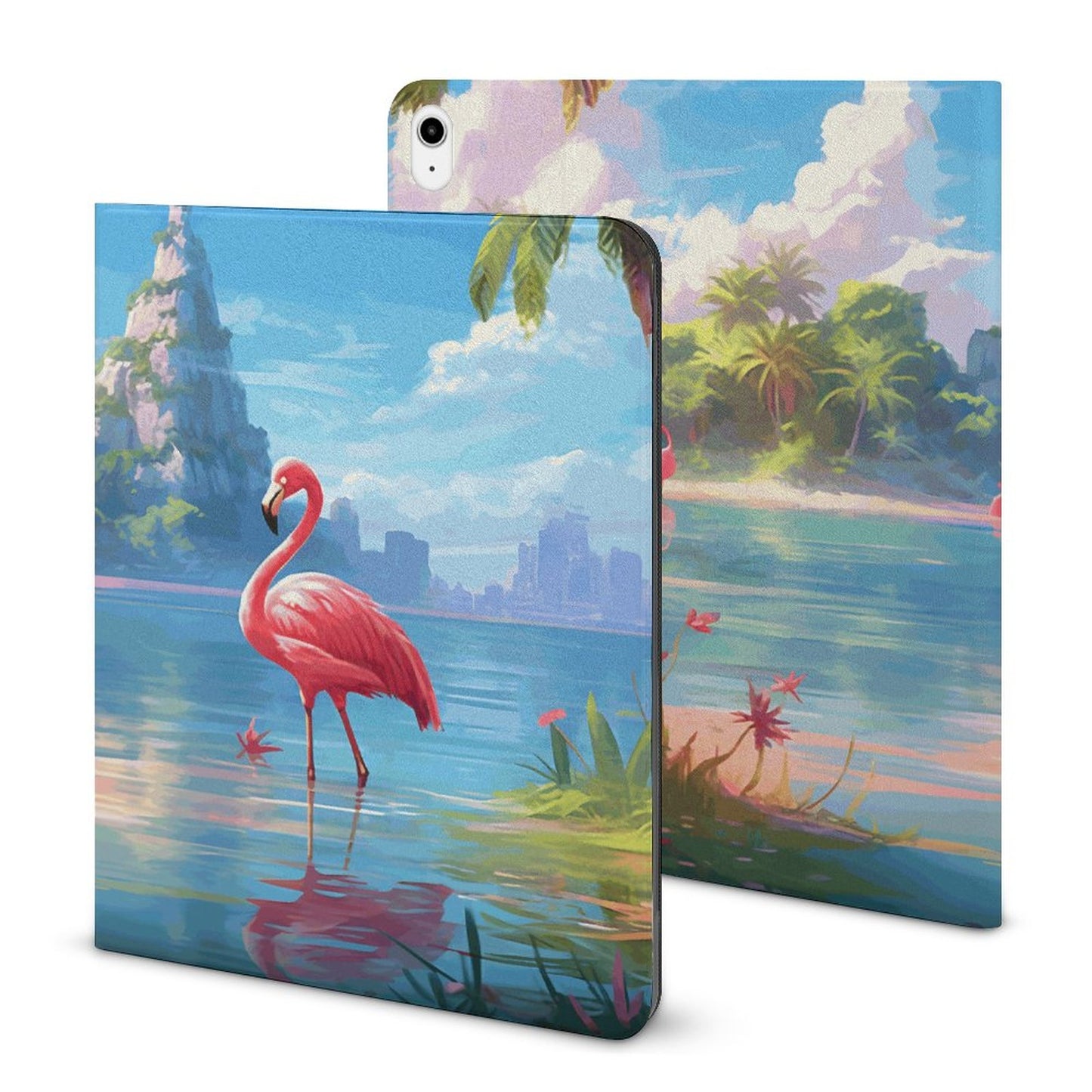 The Ipad Pen Slot Case Flamingos_002 normal-online-PERSONAL DESIGN