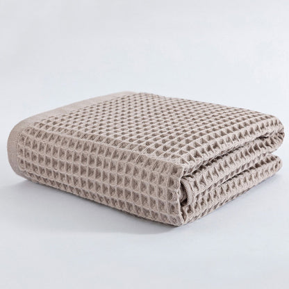 HE0003 40s combed cotton waffle bath towel FT