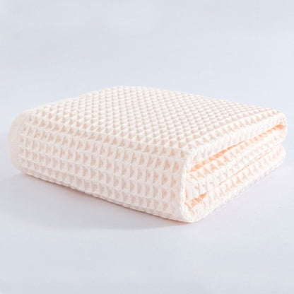 HE0003 40s combed cotton waffle bath towel FT