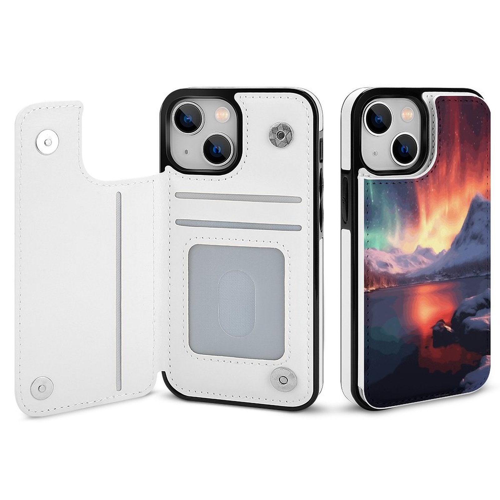 Mobile Phone Case for Apple IPhone 14 SolarLab_Norwegian_aurora_winter_mountains_forests_lake_hyper-d_d5f5f8af-edcf-4892-a640-8e4a2b673b21 normal-online-PERSONAL DESIGN
