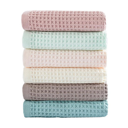 HE0003 40s combed cotton waffle bath towel FT